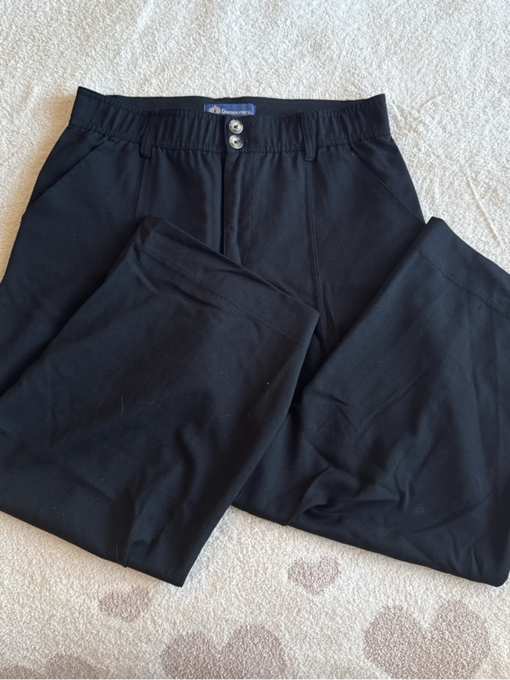 Democracy women’s Black Pull-On Dress Pants